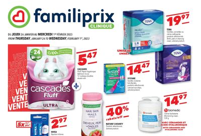 Familiprix Clinique Flyer January 26 to February 1