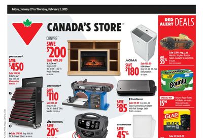 Canadian Tire (ON) Flyer January 27 to February 2