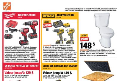 Home Depot (QC) Flyer January 26 to February 1