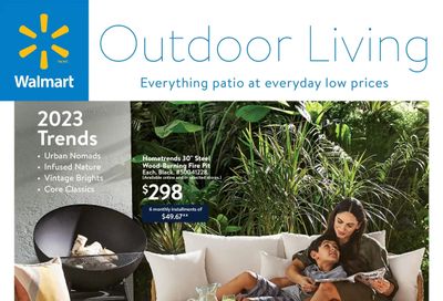 Walmart Outdoor Living Flyer January 26 to March 15