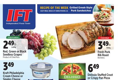 IFT Independent Food Town Flyer January 26 to February 1