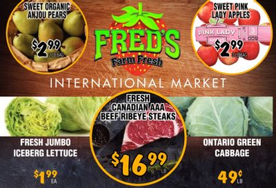 Fred's Farm Fresh Flyer January 25 to 31