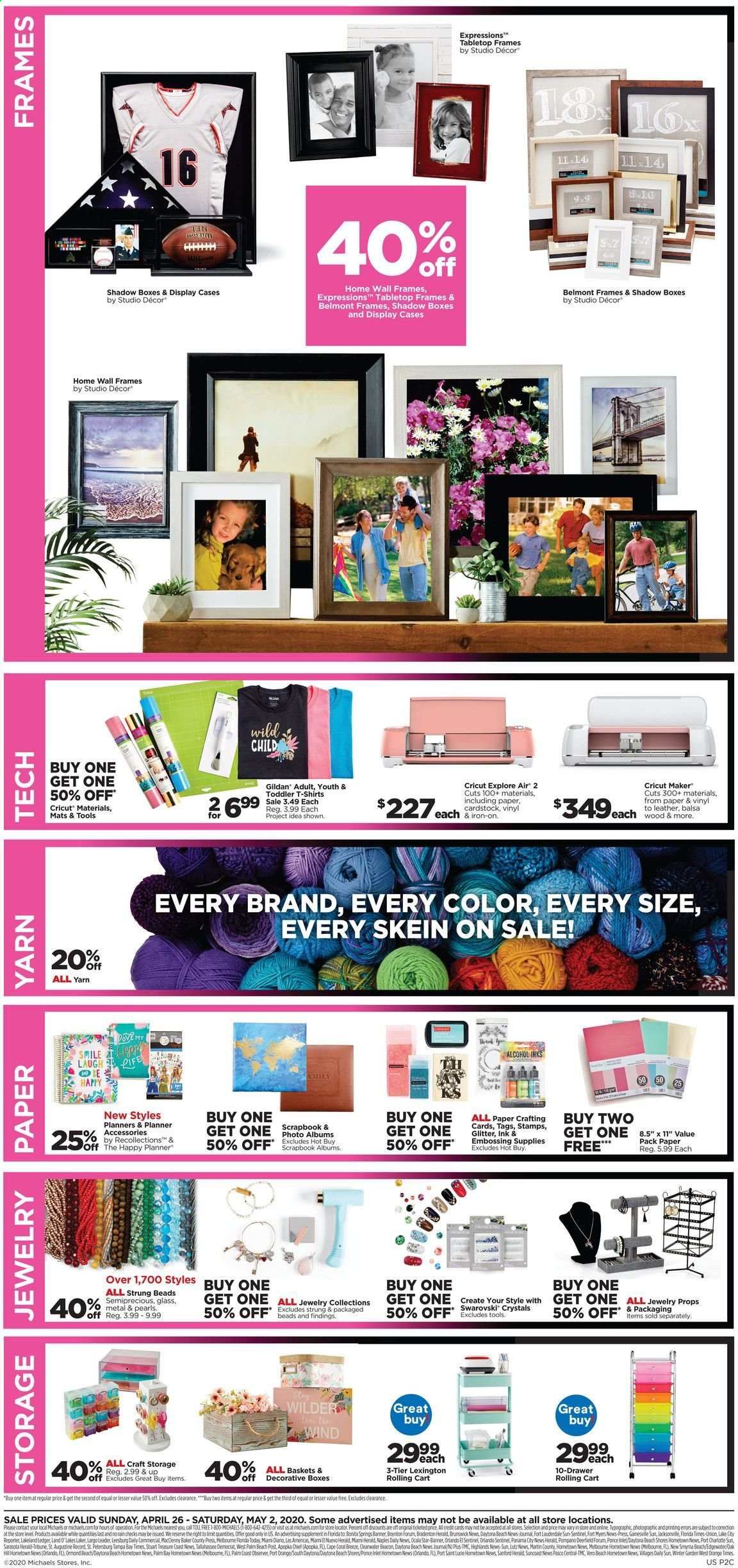 Michaels Weekly Ad & Flyer April 26 to May 2