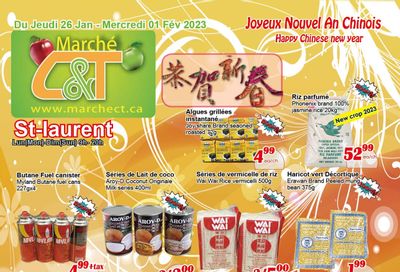 Marche C&T (St. Laurent) Flyer January 26 to February 1