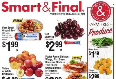 Smart & Final (AZ, CA) Weekly Ad Flyer Specials January 25 to January 31, 2023