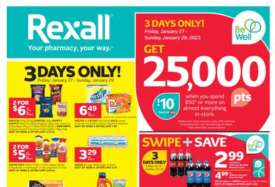 Rexall (SK & MB) Flyer January 27 to February 2