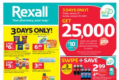 Rexall (BC) Flyer January 27 to February 9