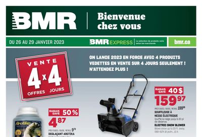 BMR Flyer January 26 to 29
