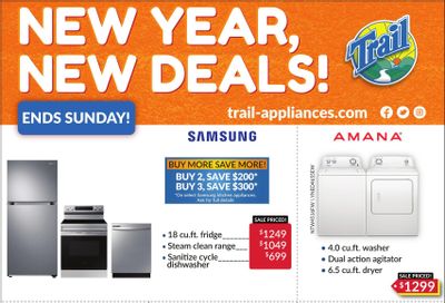 Trail Appliances (AB & SK) Flyer January 26 to 29
