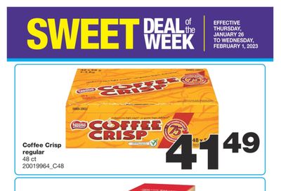 Wholesale Club Sweet Deal of the Week Flyer January 26 to February 1