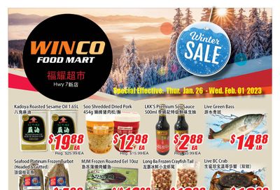 WinCo Food Mart (HWY 7) Flyer January 26 to February 1