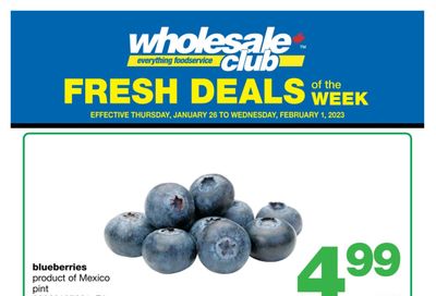 Wholesale Club (Atlantic) Fresh Deals of the Week Flyer January 26 to February 1