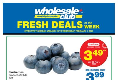 Wholesale Club (ON) Fresh Deals of the Week Flyer January 26 to February 1