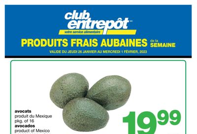 Wholesale Club (QC) Fresh Deals of the Week Flyer January 26 to February 1