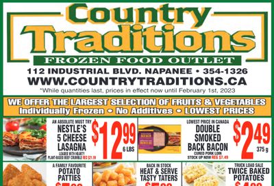 Country Traditions Flyer January 26 to February 1
