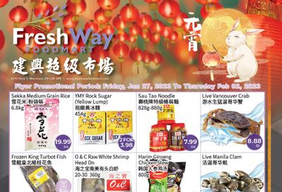 FreshWay Foodmart Flyer January 27 to February 2