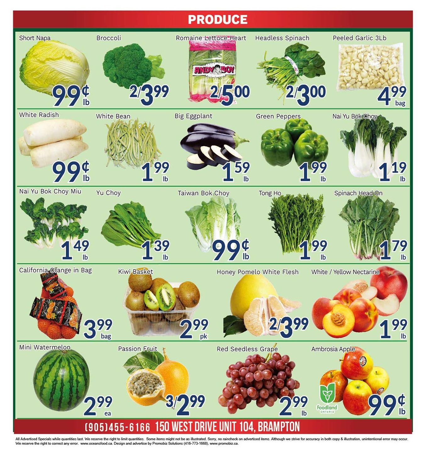 Oceans Fresh Food Market (West Dr., Brampton) Flyer January 27 to February 2
