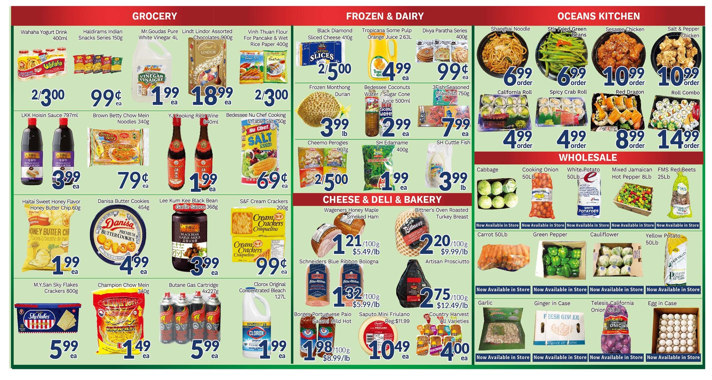 Oceans Fresh Food Market (West Dr., Brampton) Flyer January 27 to February 2