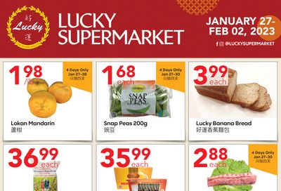 Lucky Supermarket (Edmonton) Flyer January 27 to February 2