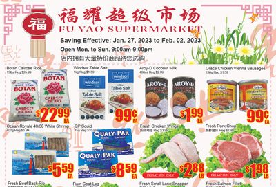 Fu Yao Supermarket Flyer January 27 to February 2