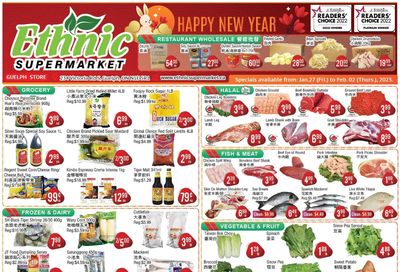 Ethnic Supermarket (Guelph) Flyer January 27 to February 2