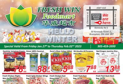 Fresh Win Foodmart Flyer January 27 to February 2