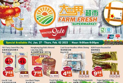 Farm Fresh Supermarket Flyer January 27 to February 2