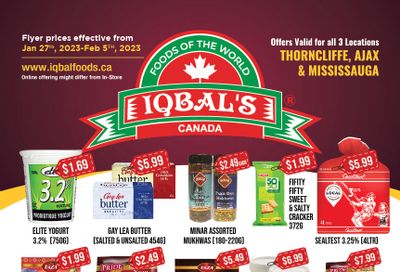 Iqbal Foods Flyer January 27 to February 5