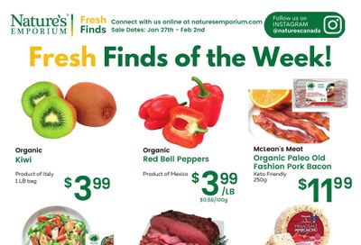Nature's Emporium Weekly Flyer January 27 to February 2