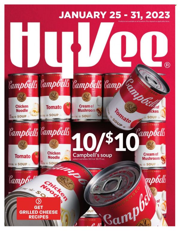 HyVee (IA, IL, MN, MO, SD) Weekly Ad Flyer Specials January 25 to