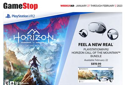 GameStop Flyer January 27 to February 2