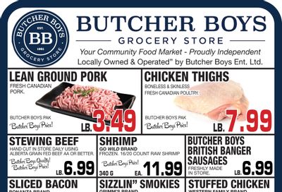 Butcher Boys Grocery Store Flyer January 27 to February 2