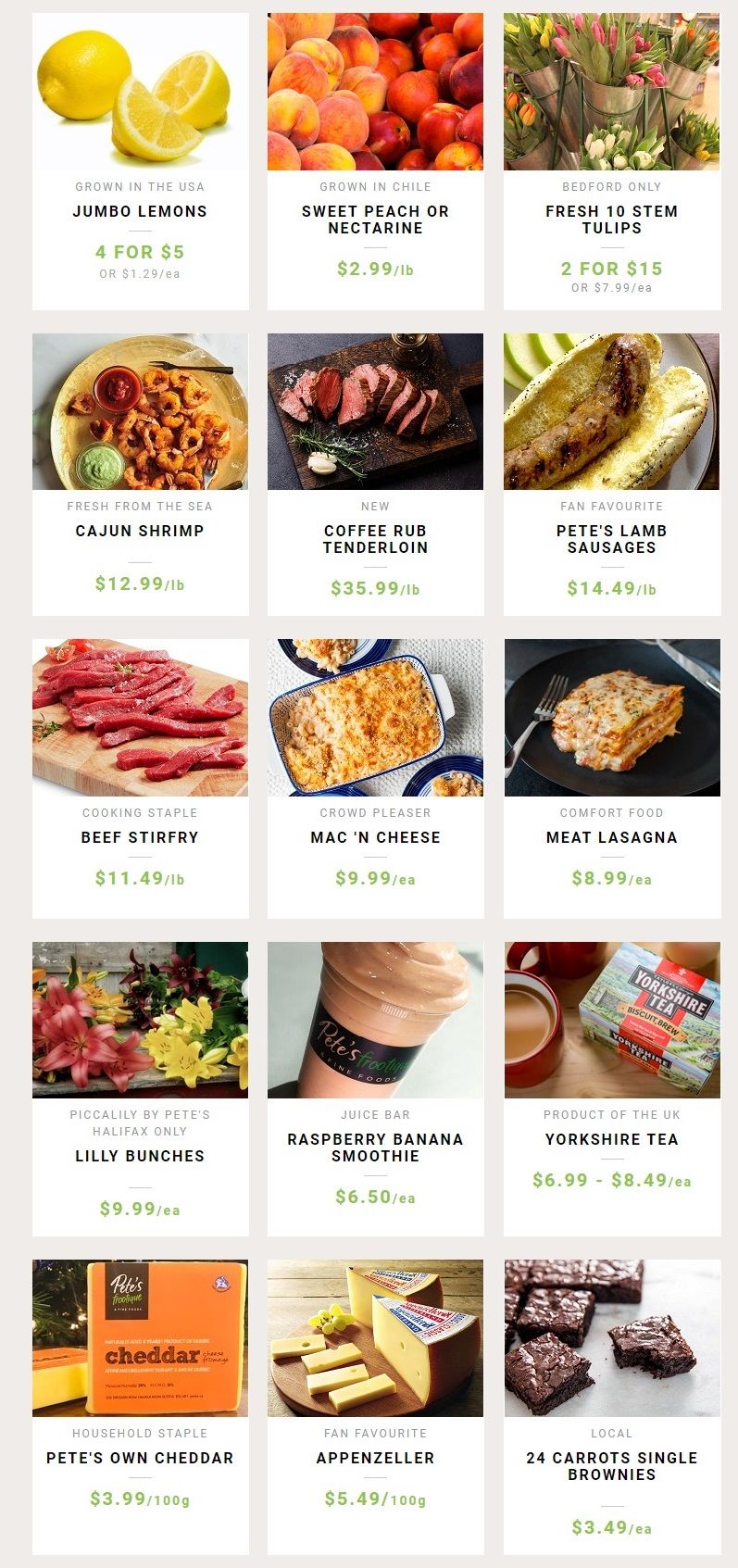 Pete's Fine Foods Flyer January 26 to February 1