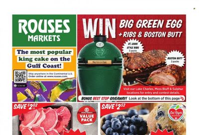 Rouses Markets (LA) Weekly Ad Flyer Specials January 25 to February 1, 2023