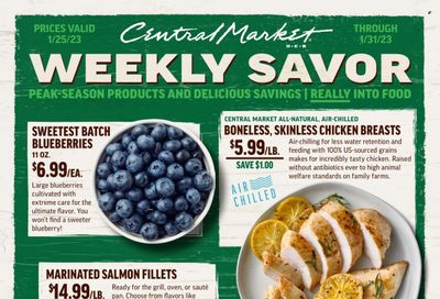 Central Market (TX) Weekly Ad Flyer Specials January 25 to January 31, 2023