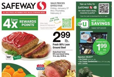 Safeway (MD, VA) Weekly Ad Flyer Specials January 27 to February 2, 2023