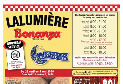 Bonanza Flyer April 29 to May 5