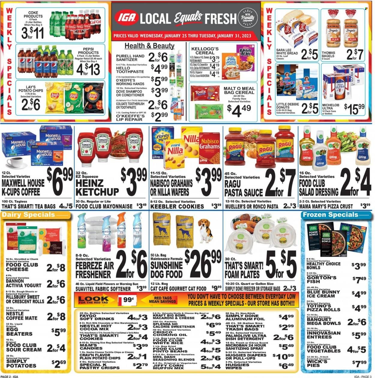 IGA (50) Weekly Ad Flyer Specials January 25 to January 31, 2023