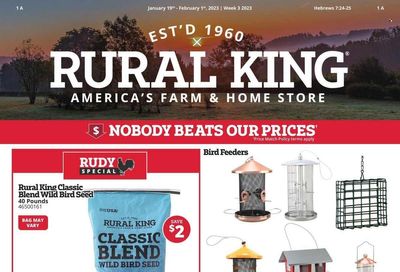 Rural King Weekly Ad Flyer Specials January 19 to February 1, 2023