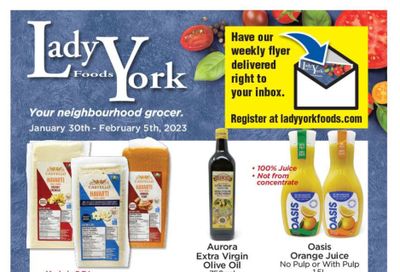 Lady York Foods Flyer January 30 to February 5