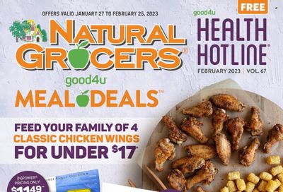 Natural Grocers Weekly Ad Flyer Specials January 27 to February 25, 2023