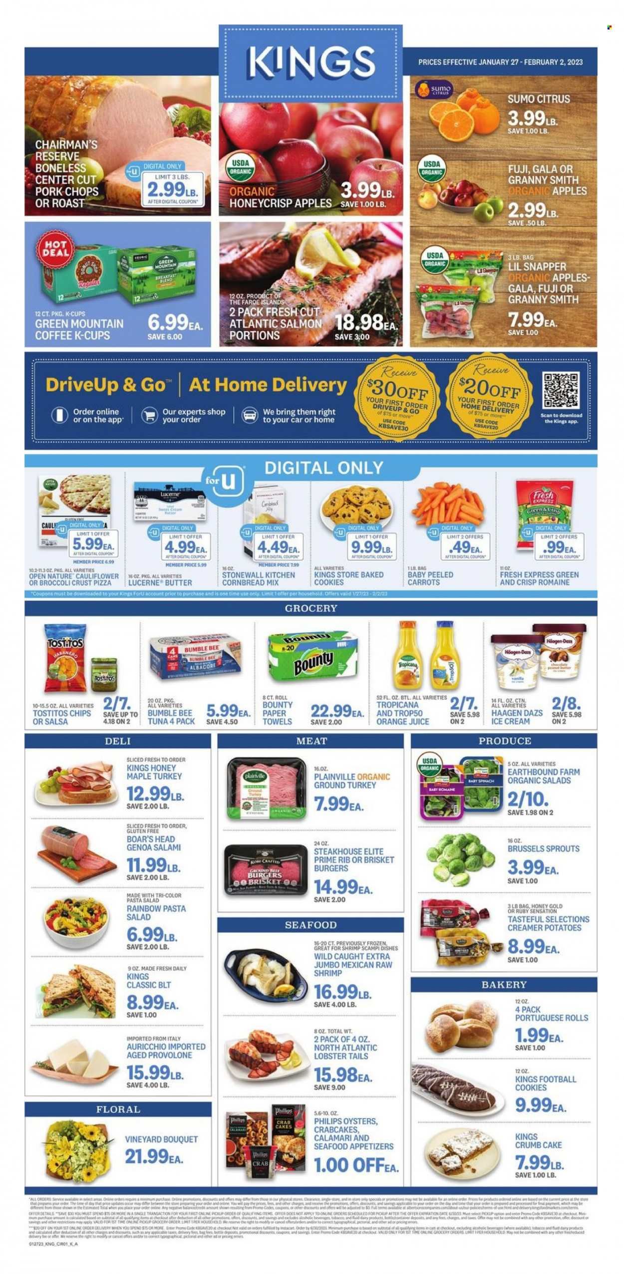 Kings Food Markets (CT, NJ, NY) Weekly Ad Flyer Specials January 27 to February 2, 2023