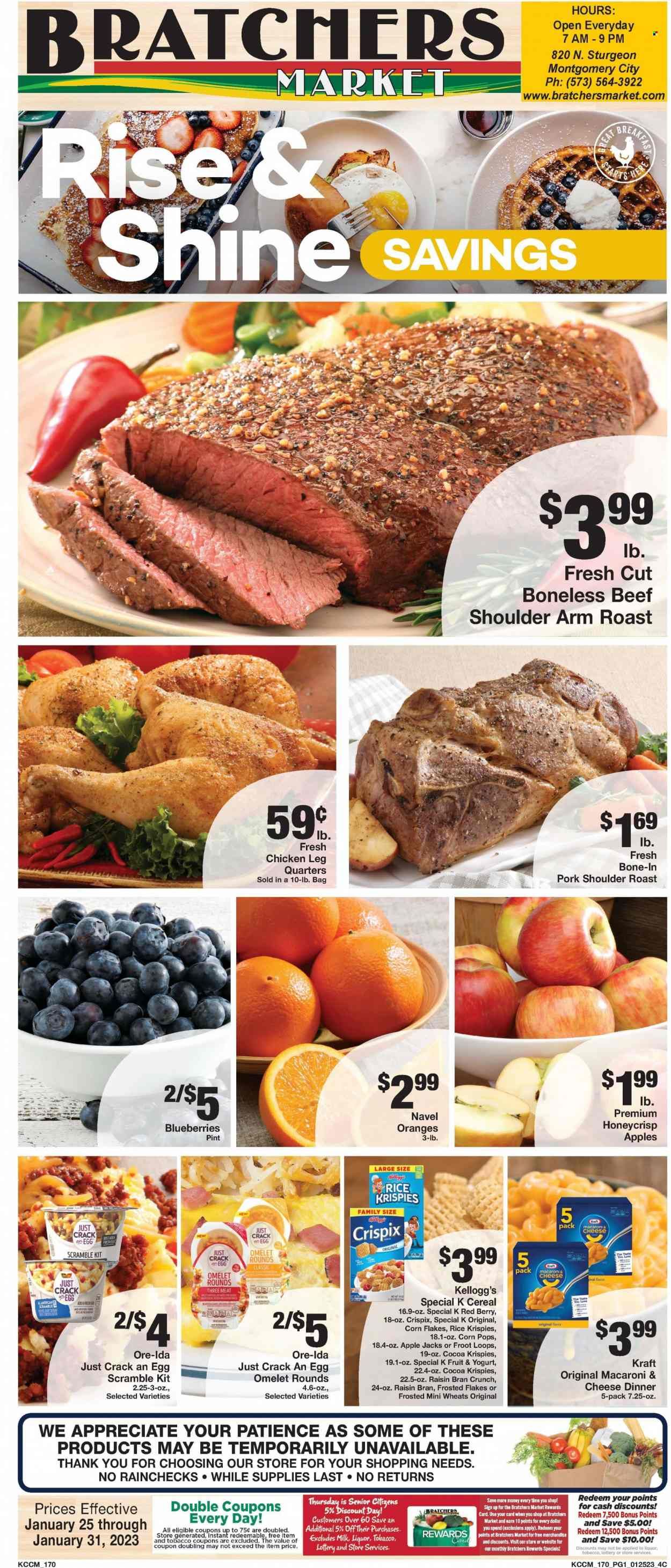 Bratchers Market (MO) Weekly Ad Flyer Specials January 25 to January 31, 2023