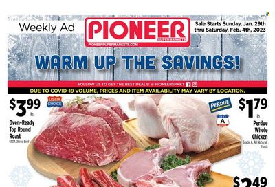 Pioneer Supermarkets (NJ, NY) Weekly Ad Flyer Specials January 29 to February 4, 2023
