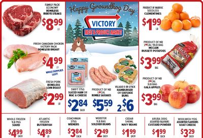 Victory Meat Market Flyer January 31 to February 4