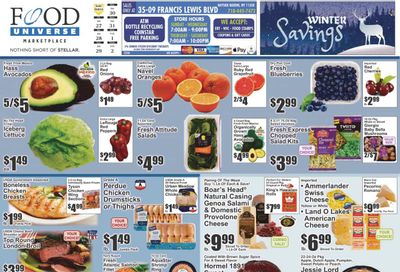 Food Universe (NY) Weekly Ad Flyer Specials January 27 to February 2, 2023