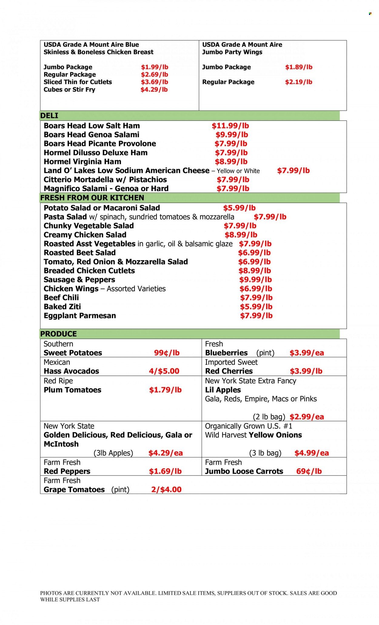 Country Markets of Westchester (NY) Weekly Ad Flyer Specials January 27 to February 2, 2023