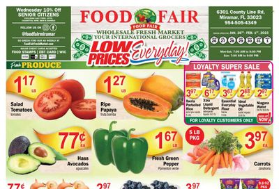 Food Fair Fresh Market (FL) Weekly Ad Flyer Specials January 26 to February 1, 2023