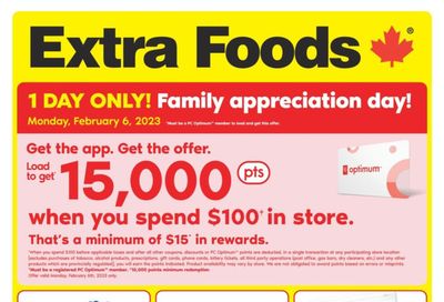 Extra Foods Flyer February 2 to 8