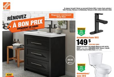 Home Depot (QC) Flyer February 2 to 8